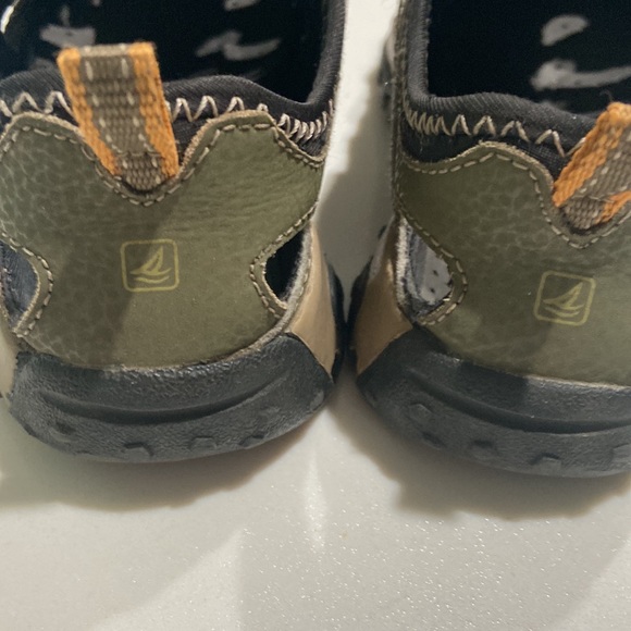 Boys toddler size 11W Sperry shoes - Picture 4 of 5